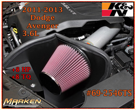 K Amp N Intake For 2012 13 Toyota Camry 69 8620ttk And 2012